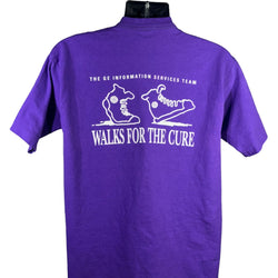 Collection of GE Information Services "Walks For The Cure" Mullet Tee in a gallery layout