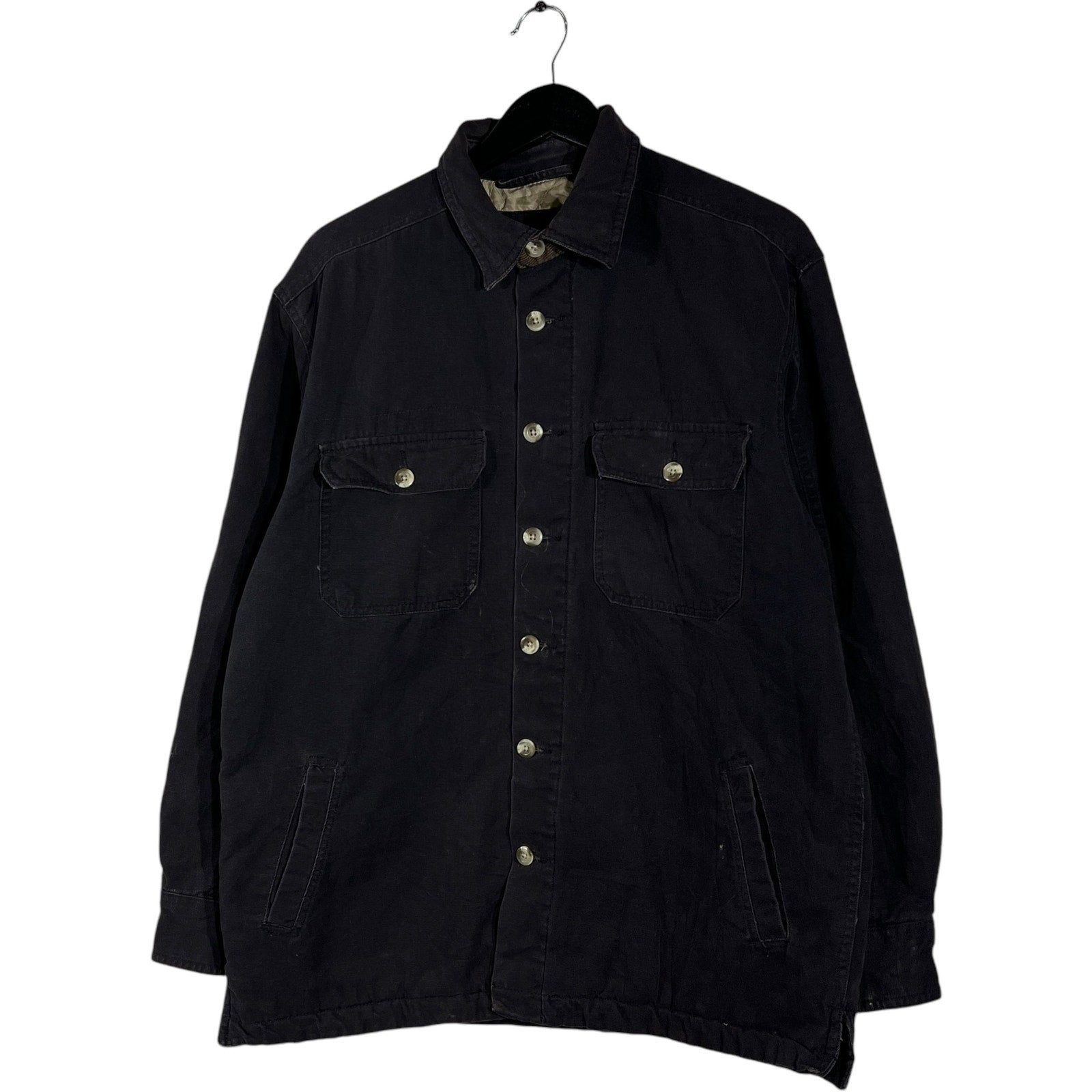 Collection of Basic Editions Button Up Workwear Jacket in a gallery layout