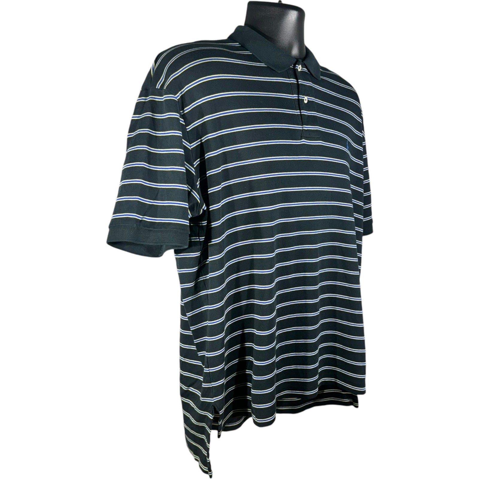 Collection of Polo Ralph Lauren Striped Short Sleeve Polo in a gallery layout