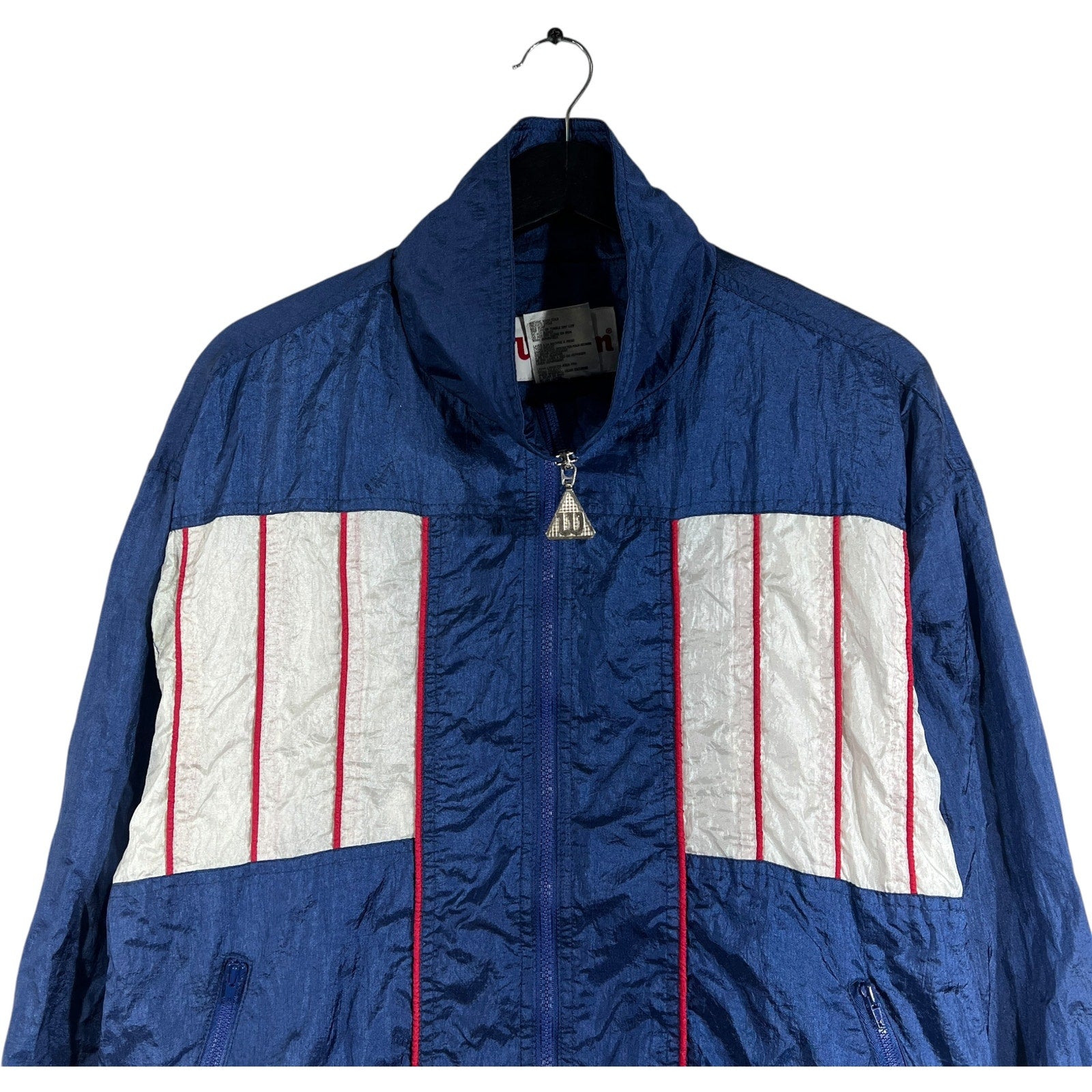 Collection of Wilson Color Block Full Zip Windbreaker in a gallery layout