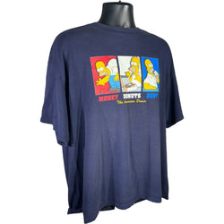 Collection of Vintage The Simpsons "Money. Donuts, Duff" Short Sleeve Tee in a gallery layout