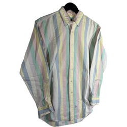 Collection of Polo Ralph Lauren Striped Long Sleeve Dress Shirt in a gallery layout