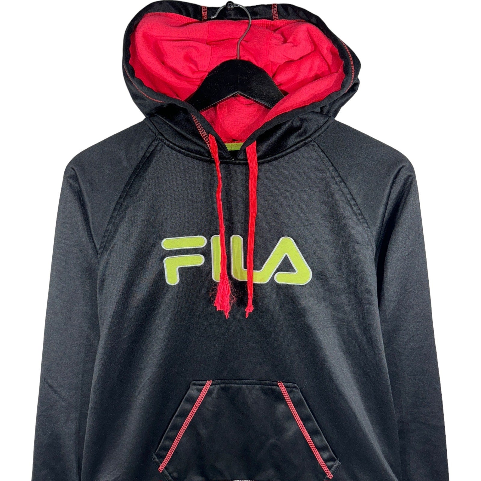Collection of Fila Logo Hoodie in a gallery layout