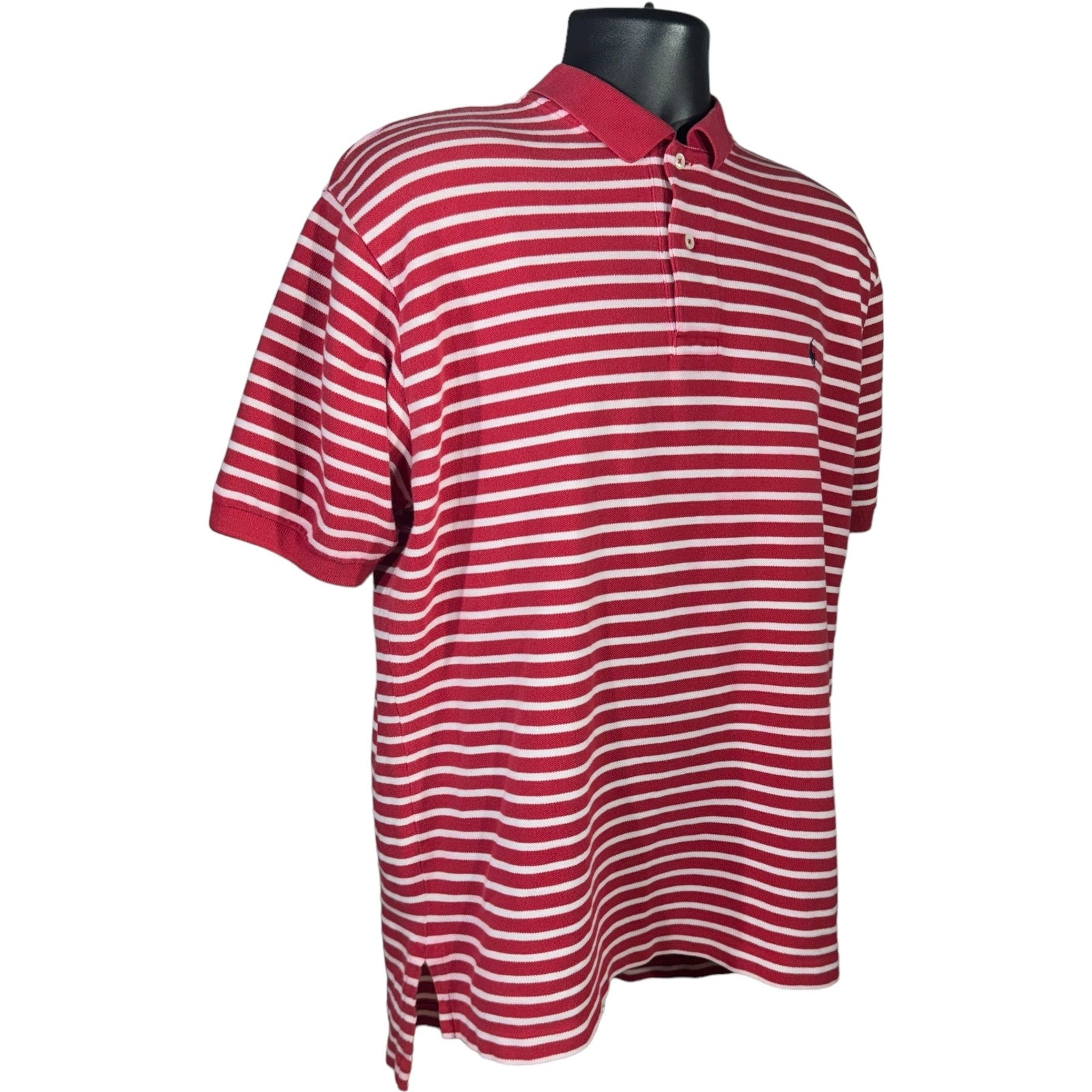 Collection of Polo Ralph Lauren Striped Short Sleeve Polo in a gallery layout