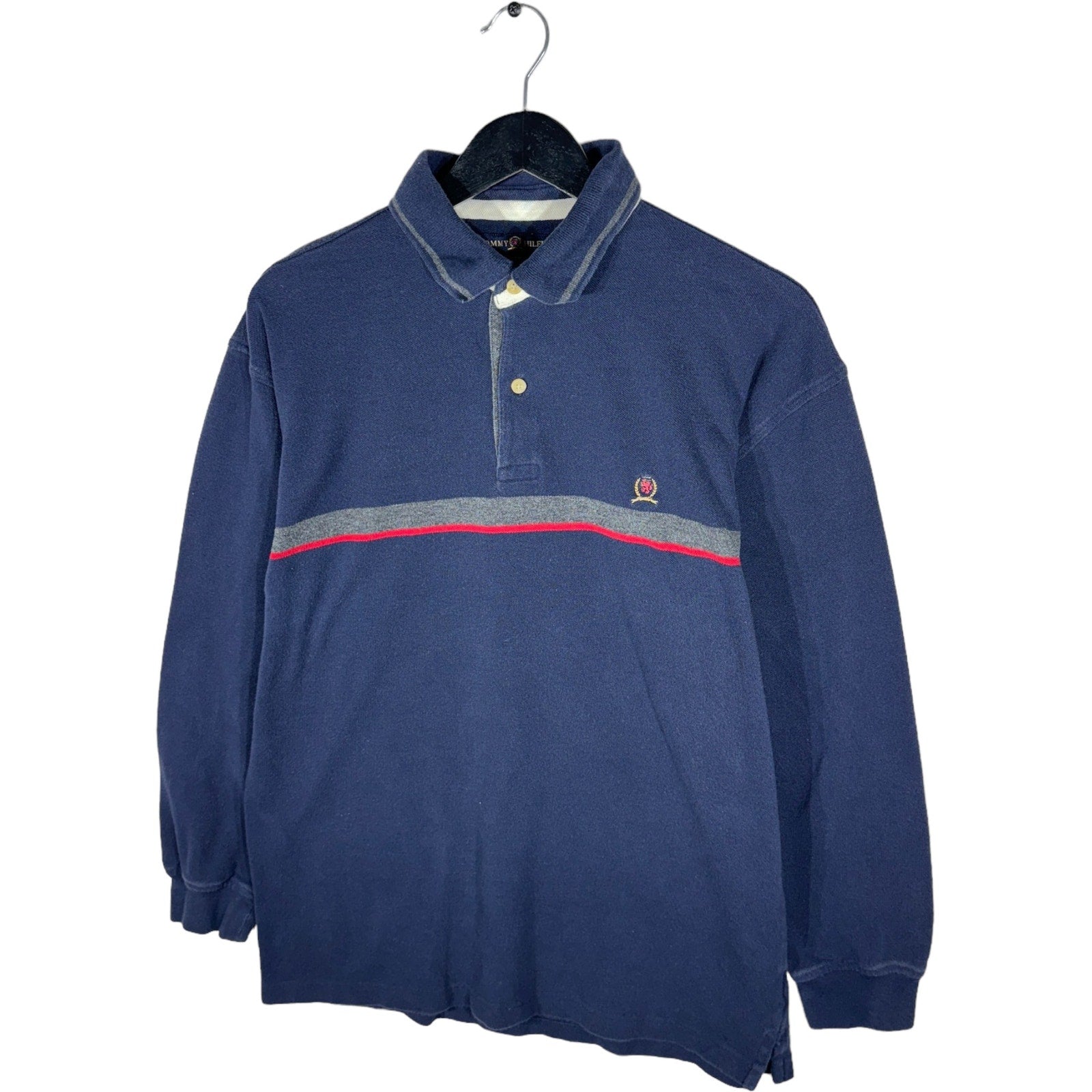 Collection of Tommy Hilfiger Long Sleeve Polo in a gallery layout