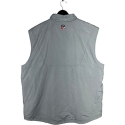 Collection of Reebok NFL On Field Full Zip Vest in a gallery layout