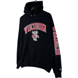 Collection of Champion Wisconsin Badgers Hoodie in a gallery layout