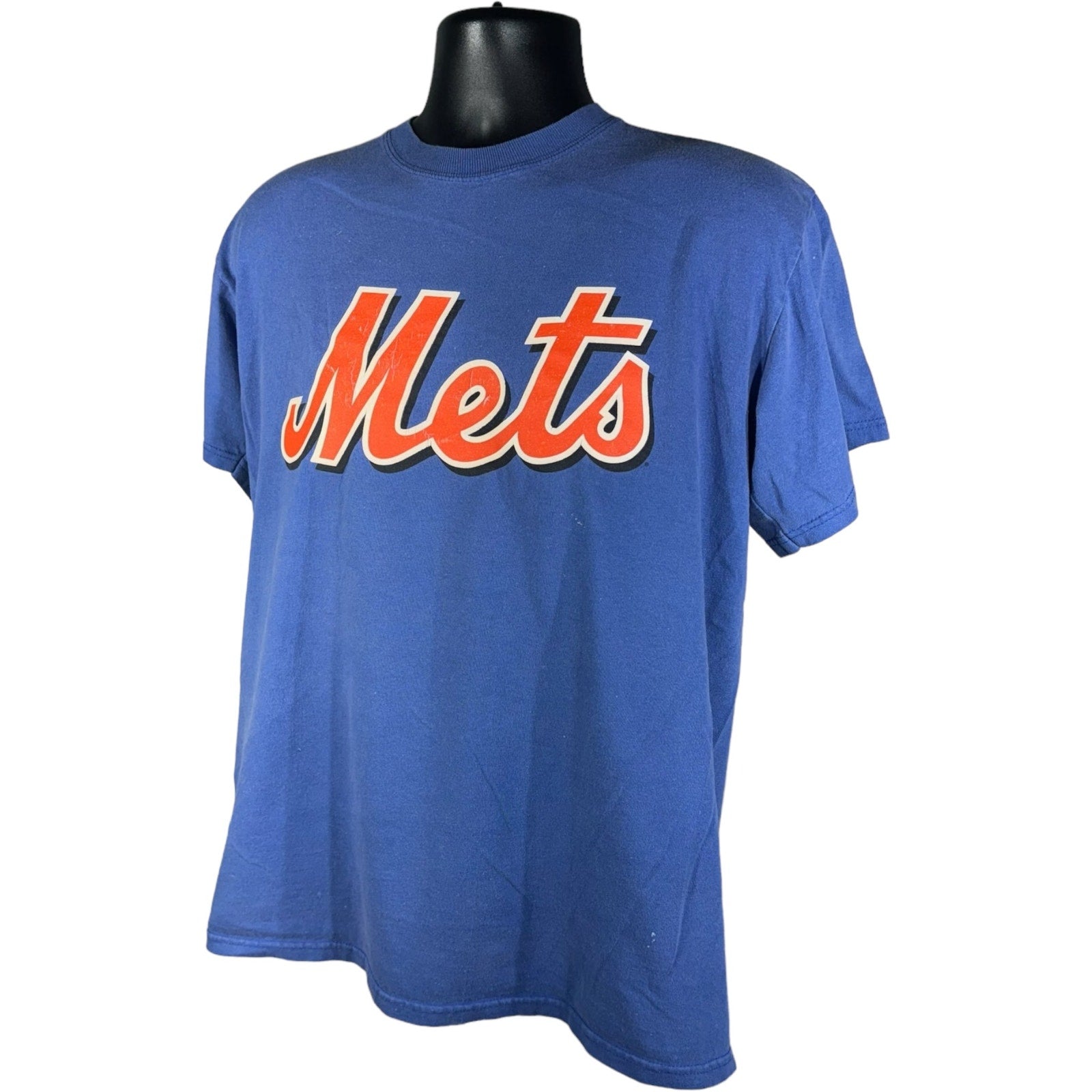 Collection of Majestic New York Mets #5 David Wright MLB Tee in a gallery layout
