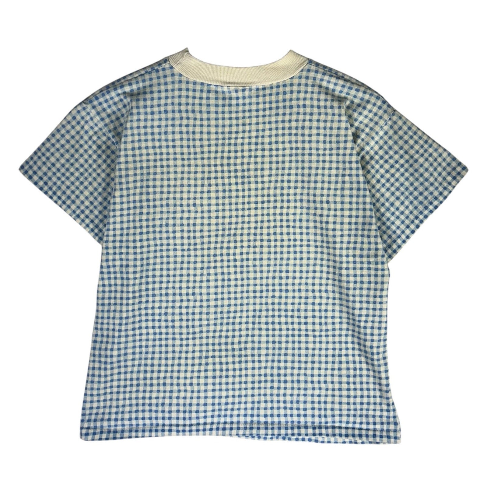 Collection of Vintage Women's Sunflower Plaid Baby Tee in a gallery layout