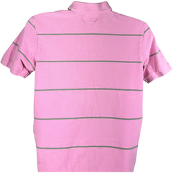 Collection of Abercrombie & Fitch Striped Short Sleeve Polo in a gallery layout