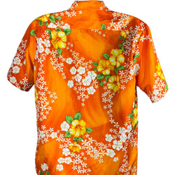 Collection of Floral Hawaiian Short Sleeve Button Up in a gallery layout