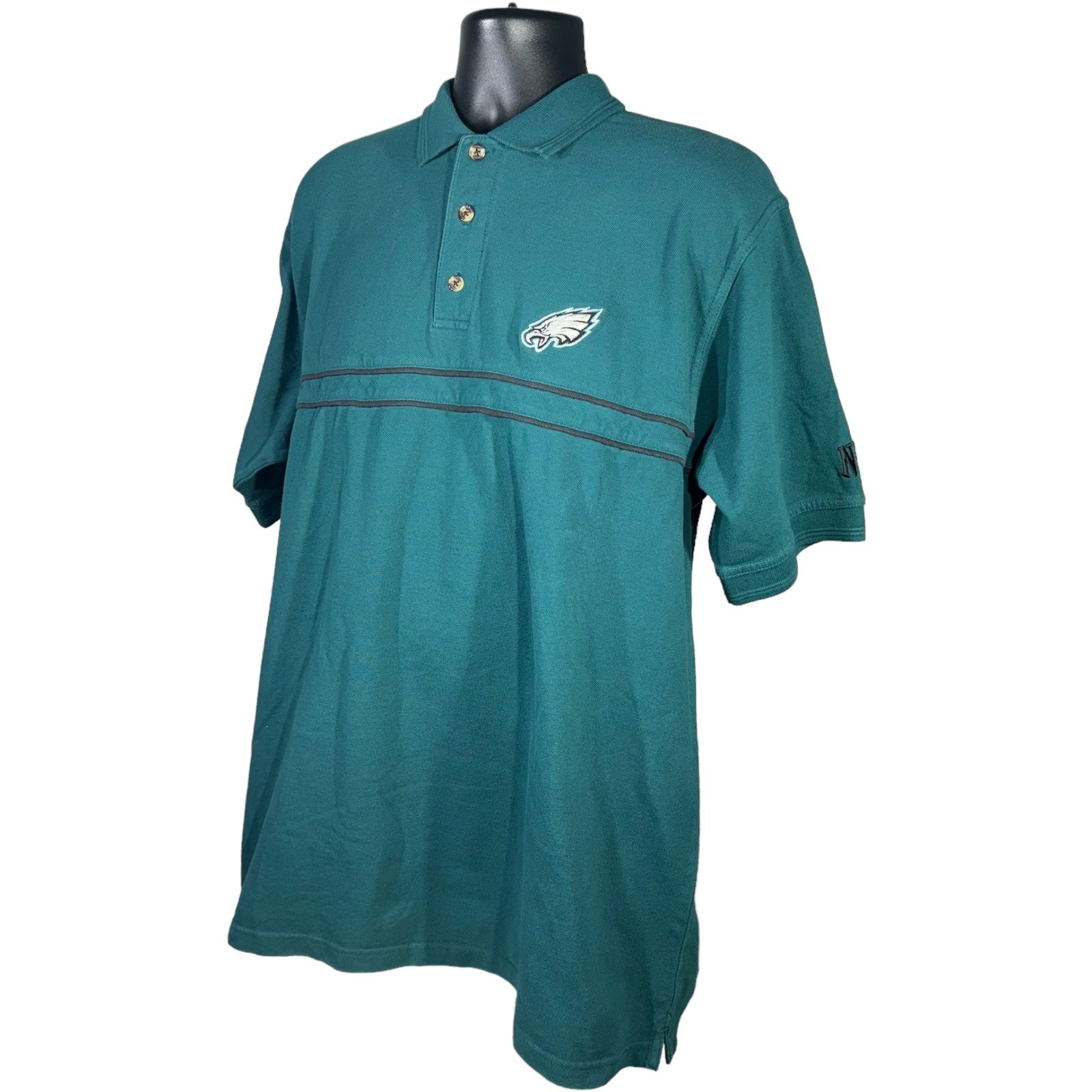 Collection of NFL Philadelphia Eagles Short Sleeve Polo in a gallery layout