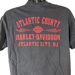 Collection of Harley Davidson Atlantic City Skull Tee in a gallery layout