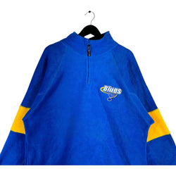 Collection of St. Louis Blues NHL 1/4 Zip Fleece in a gallery layout