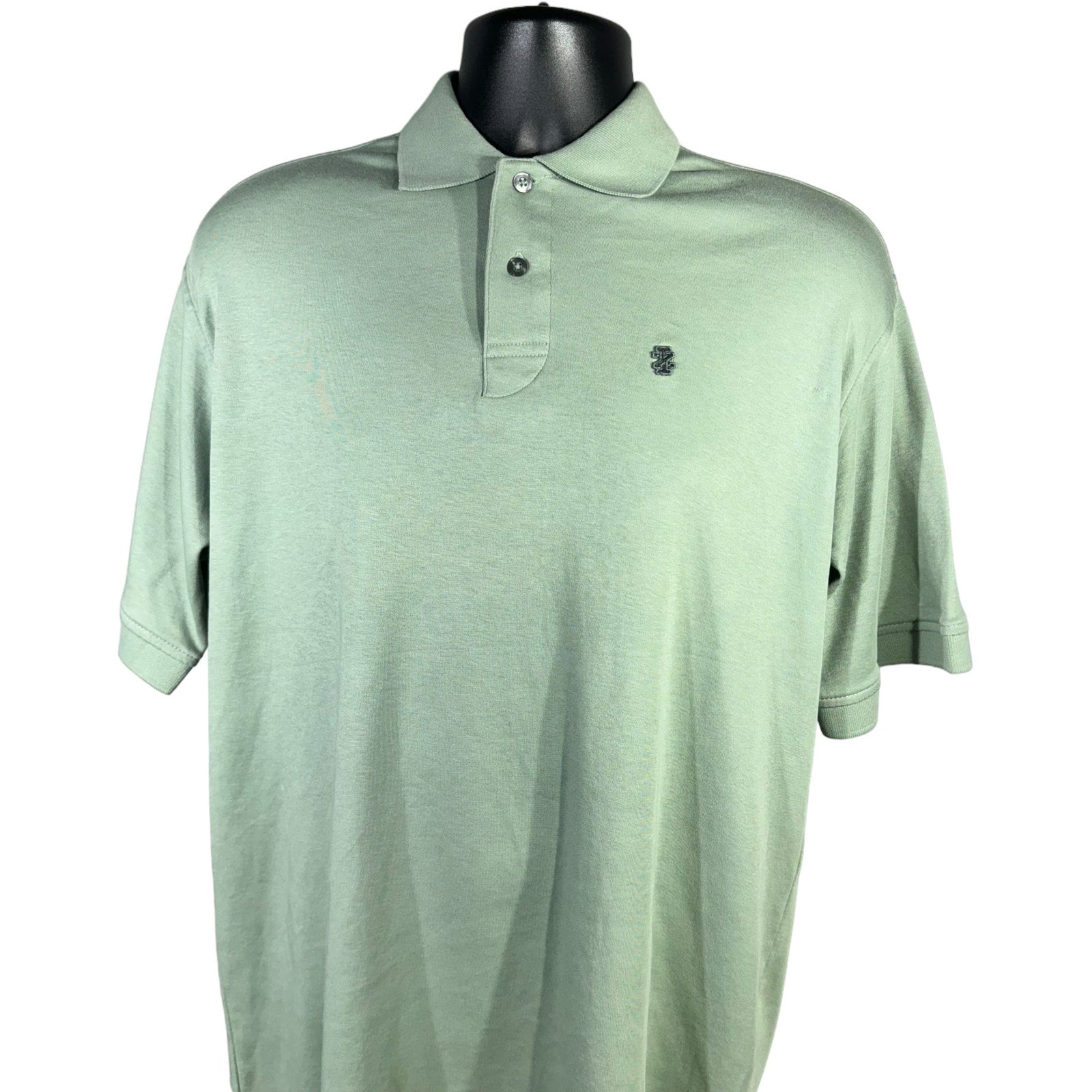 Collection of IZOD Luxury Sport 2 Button Short Sleeve Polo in a gallery layout