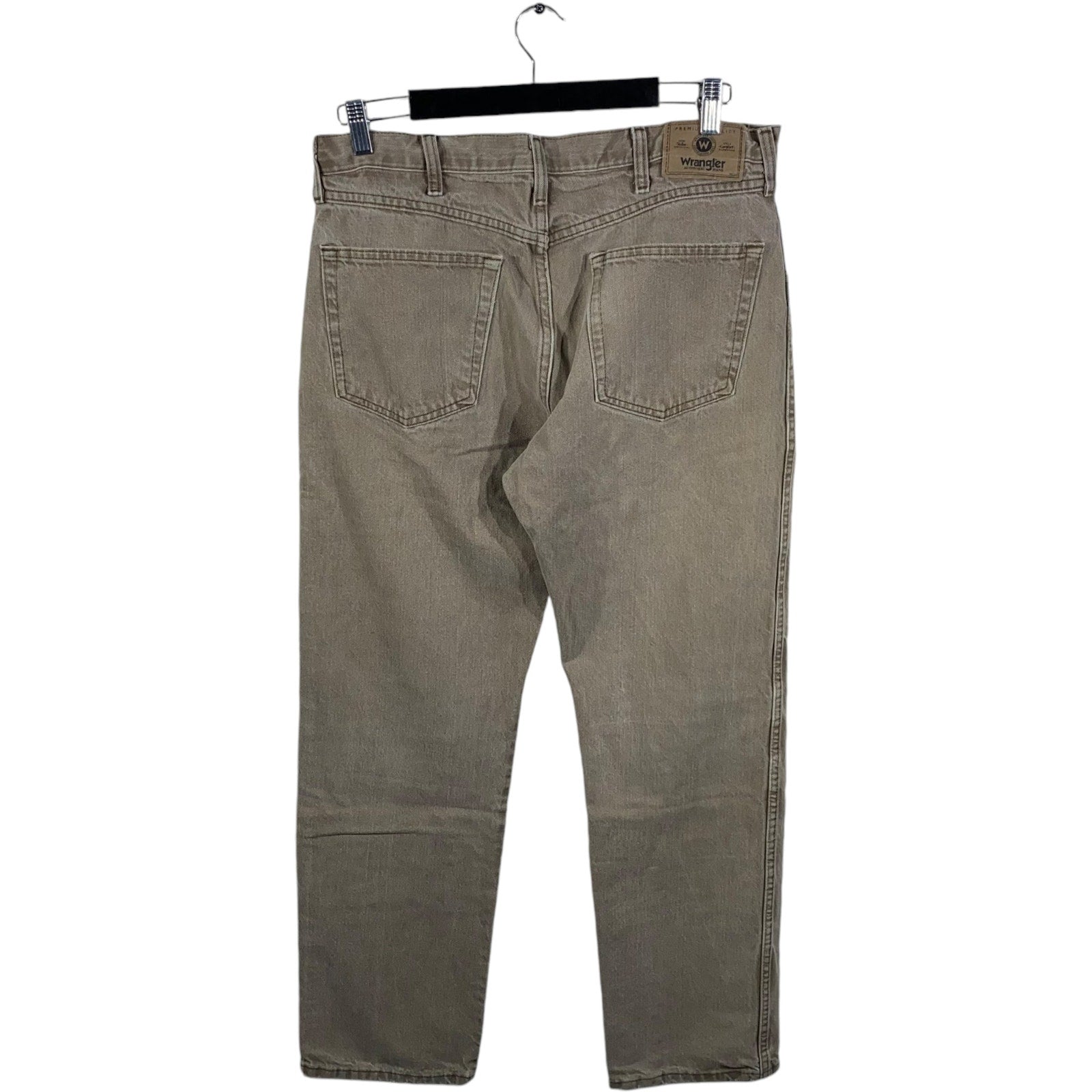 Collection of Wrangler Denim Straight Leg Jeans in a gallery layout