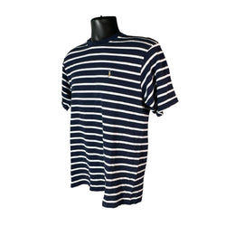 Collection of Vintage Youth Polo Ralph Lauren Striped Cotton Knit Tee in a gallery layout