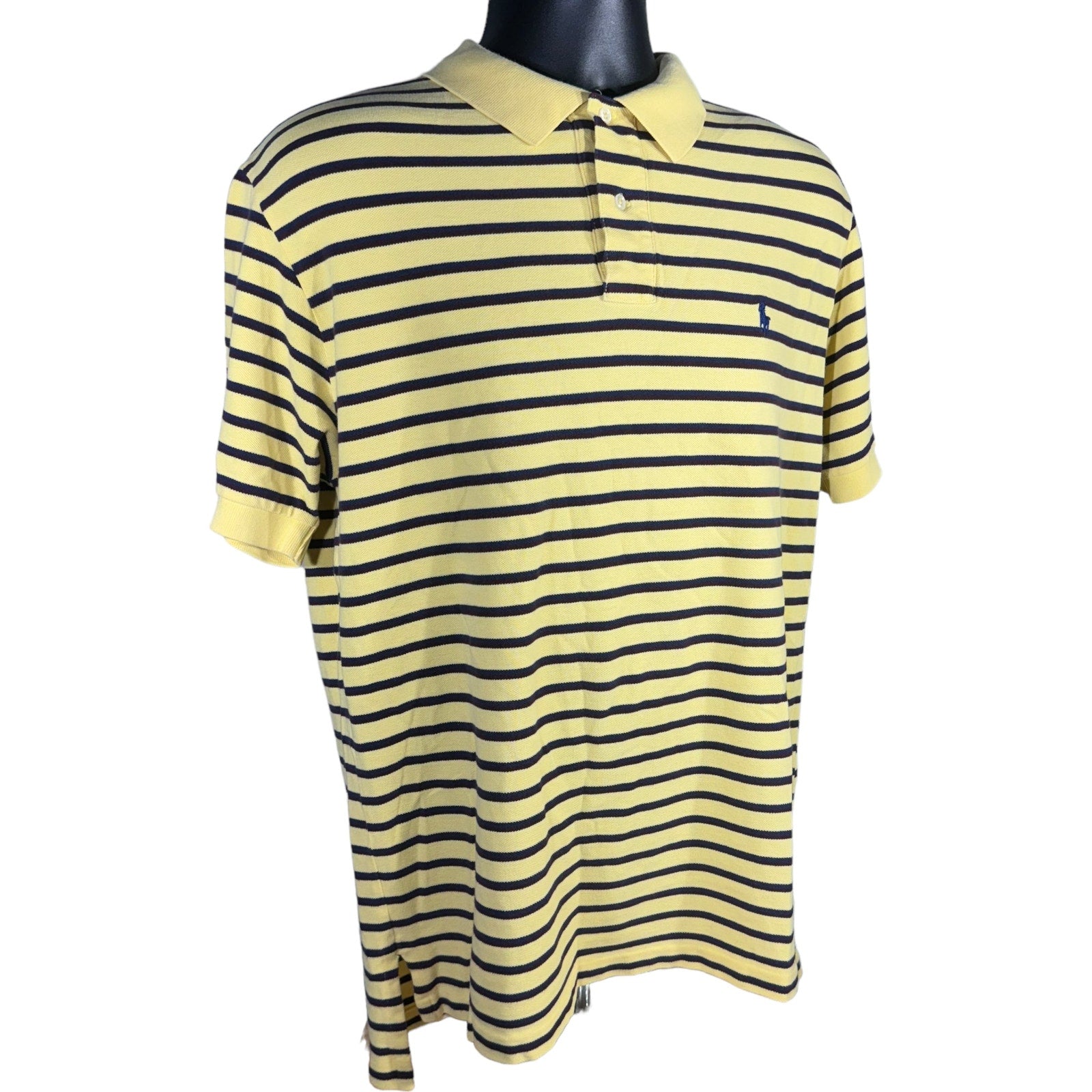 Collection of Polo Ralph Lauren Striped Short Sleeve Polo in a gallery layout