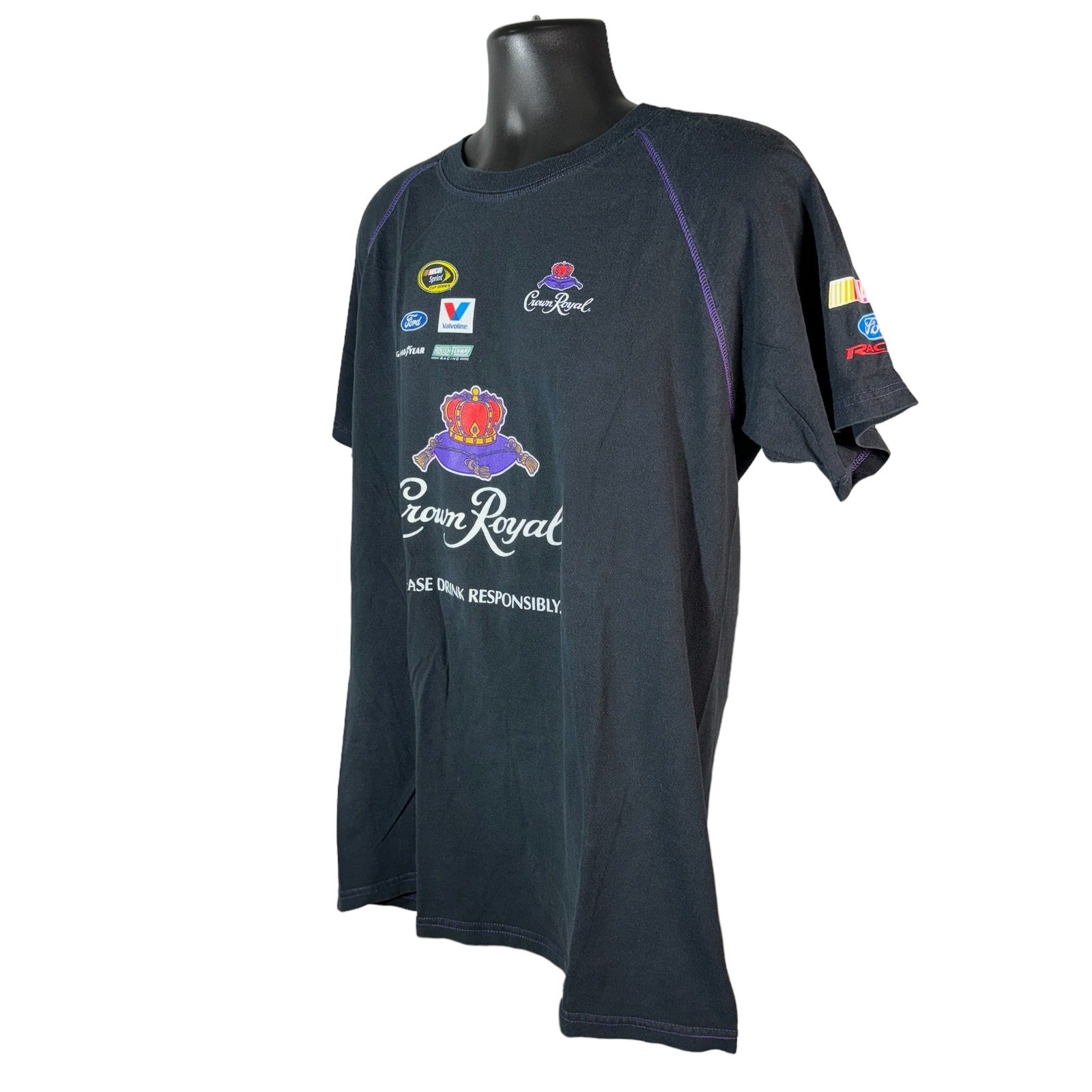 Collection of NASCAR Chase Authentics Crown Royal Matt Kenseth #17 Modern Racing Tee in a gallery layout