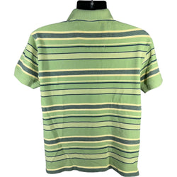 Collection of Lacoste Striped Short Sleeve Polo in a gallery layout