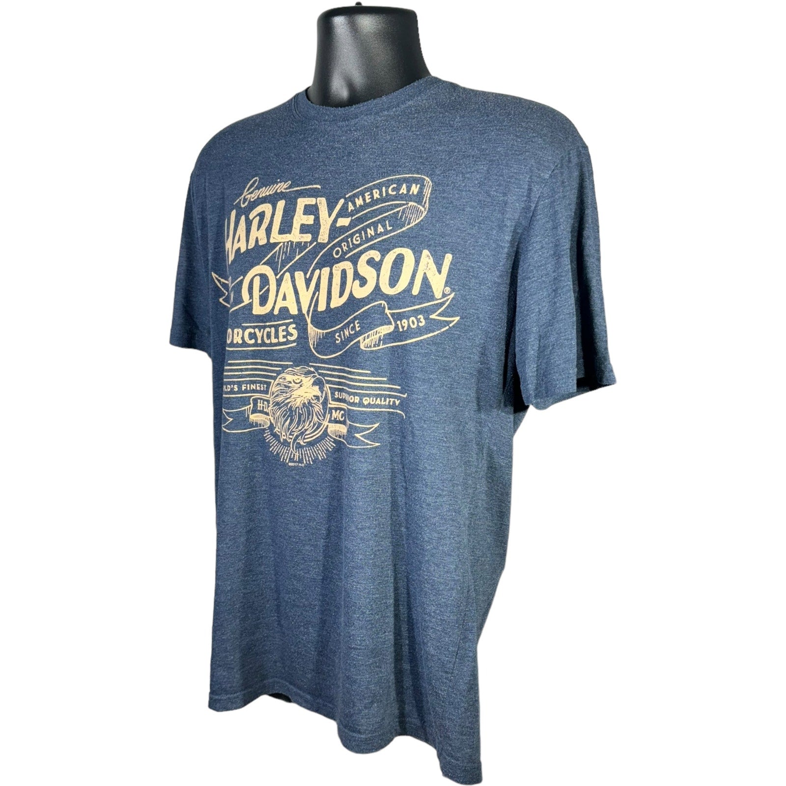 Collection of Harley Davidson Scottsdale Arizona Snake Skull Biker Tee in a gallery layout