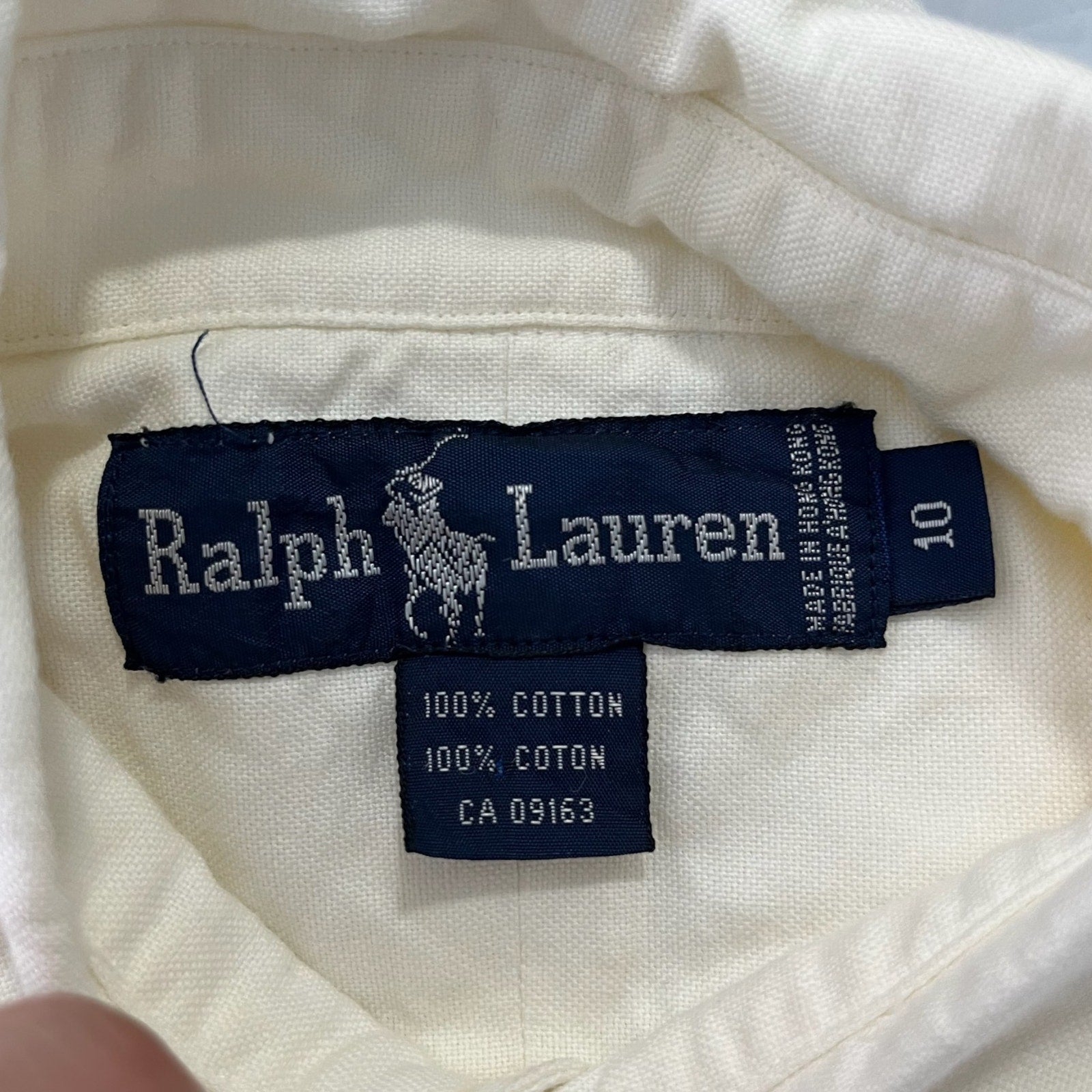 Collection of Women's Ralph Lauren Long Sleeve Dress Shirt in a gallery layout