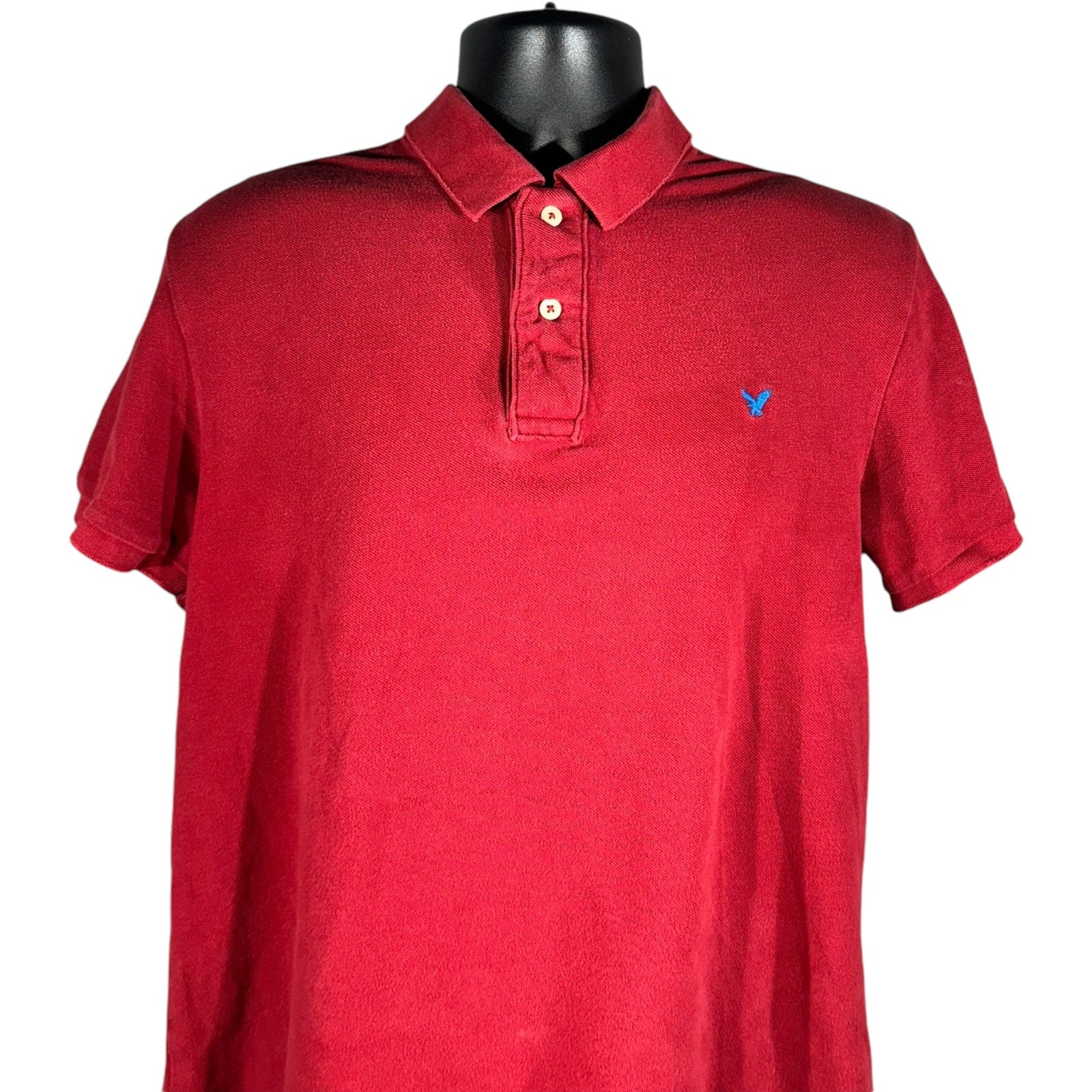 Collection of American Eagle Outfitters Short Sleeve Polo in a gallery layout