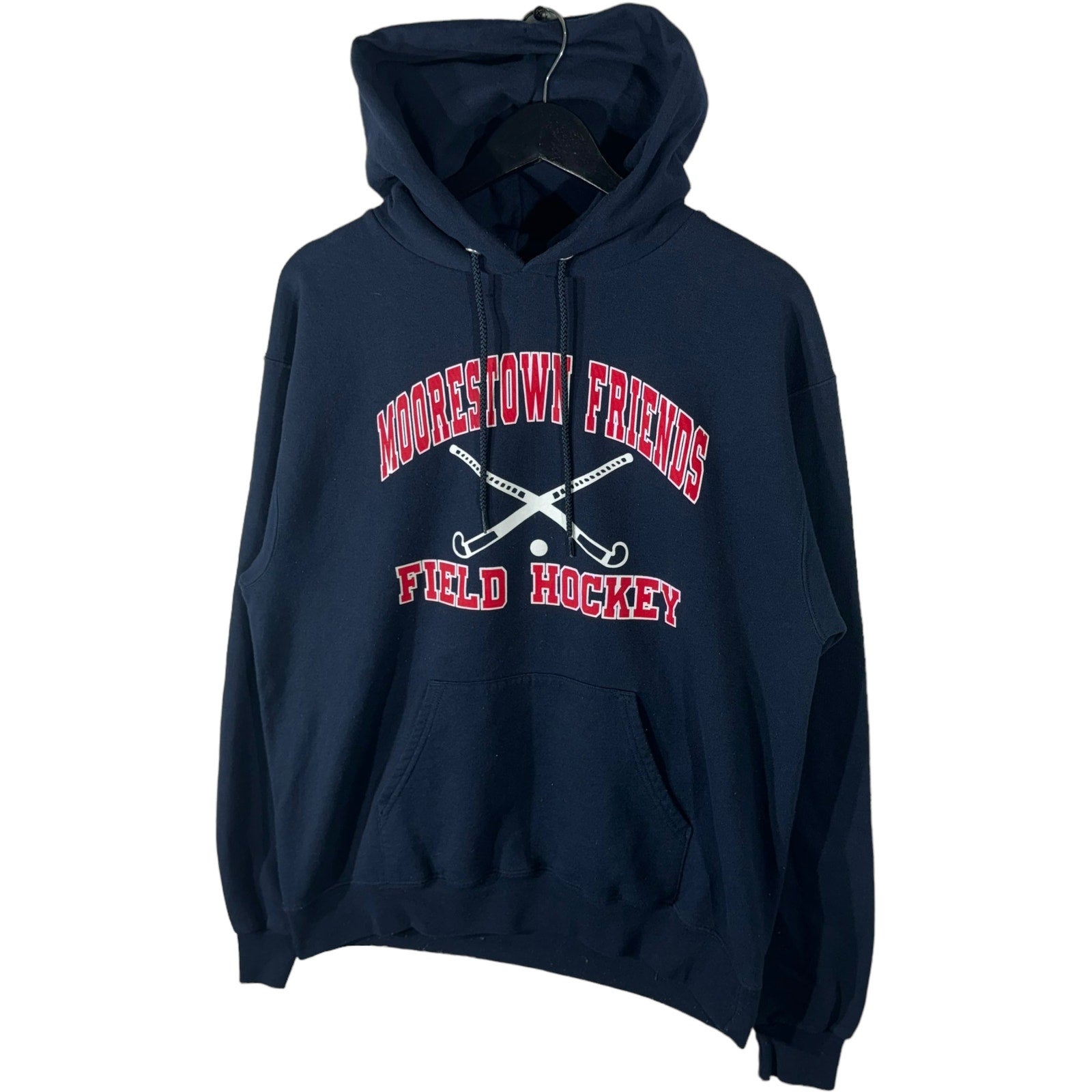 Collection of Champion Moorestown Friends Field Hockey Hoodie in a gallery layout