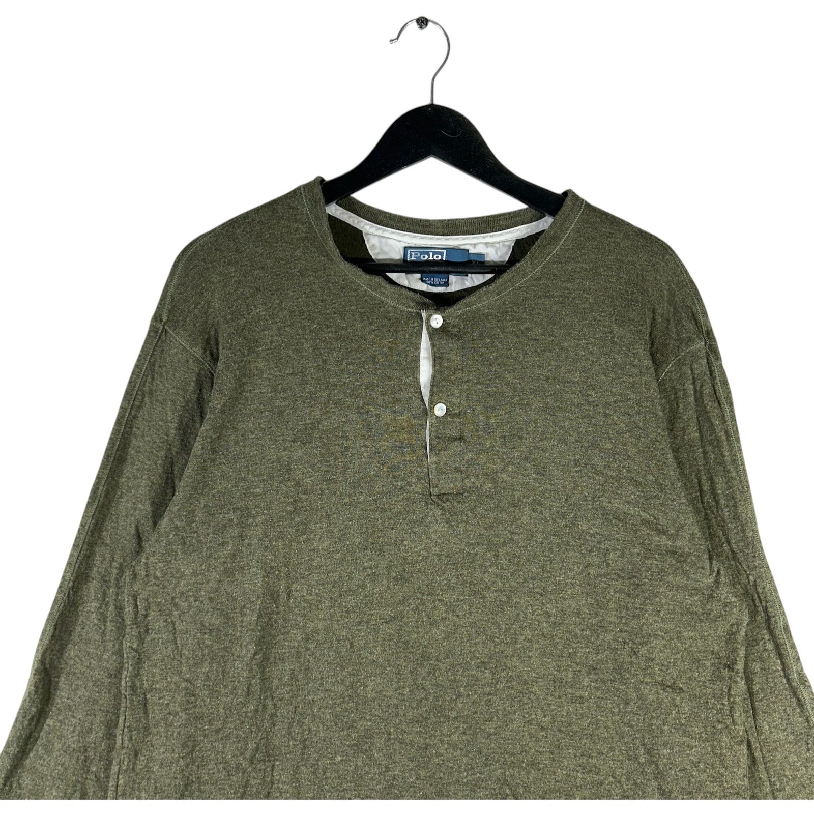 Collection of Polo Ralph Lauren Long Sleeve Henley in a gallery layout