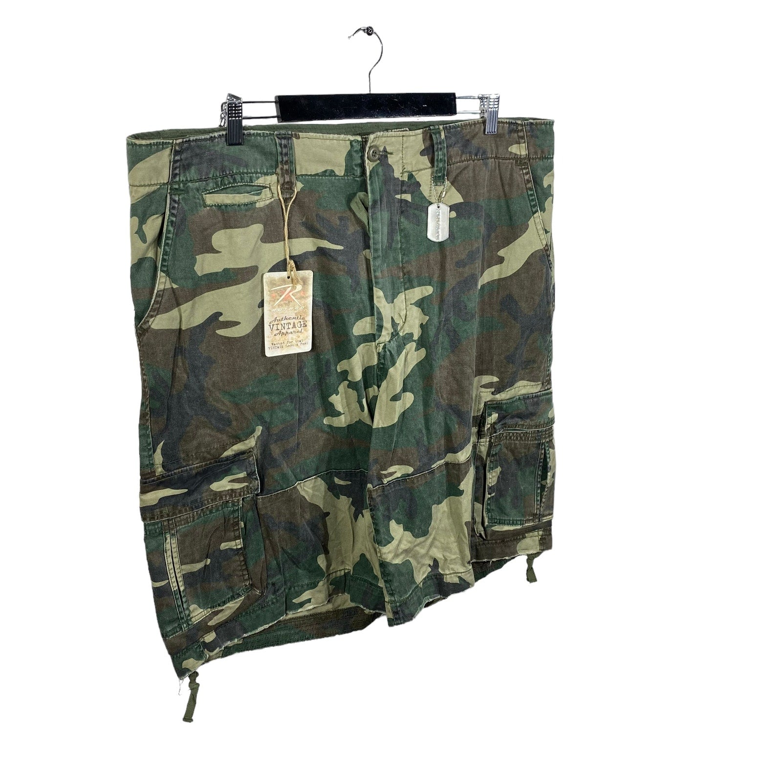 Collection of NWT Rothco Camouflage Cargo Shorts in a gallery layout