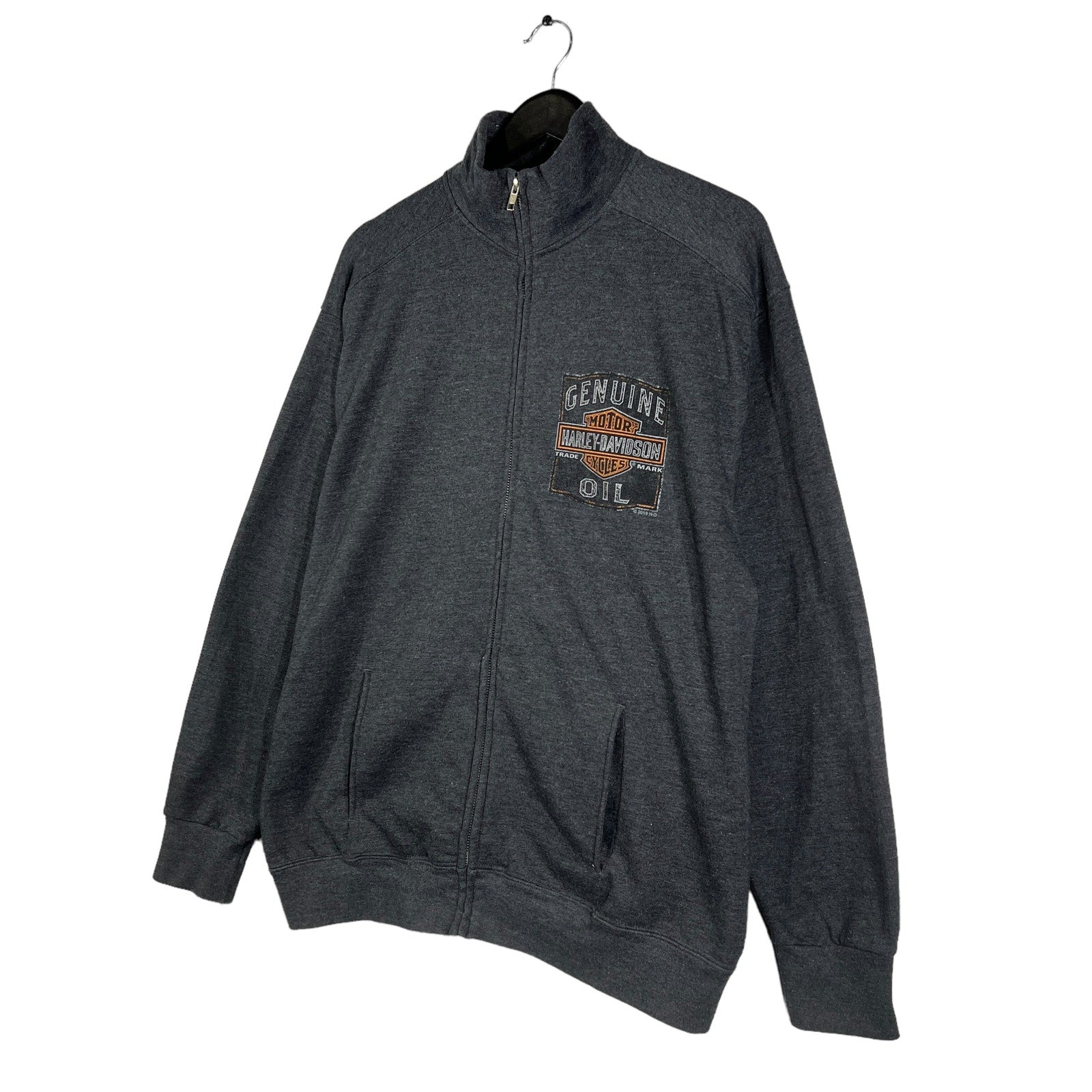 Collection of Harley Davidson Full Zip Light Jacket in a gallery layout