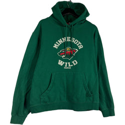 Collection of Reebok NHL Minnesota Wild Hoodie in a gallery layout