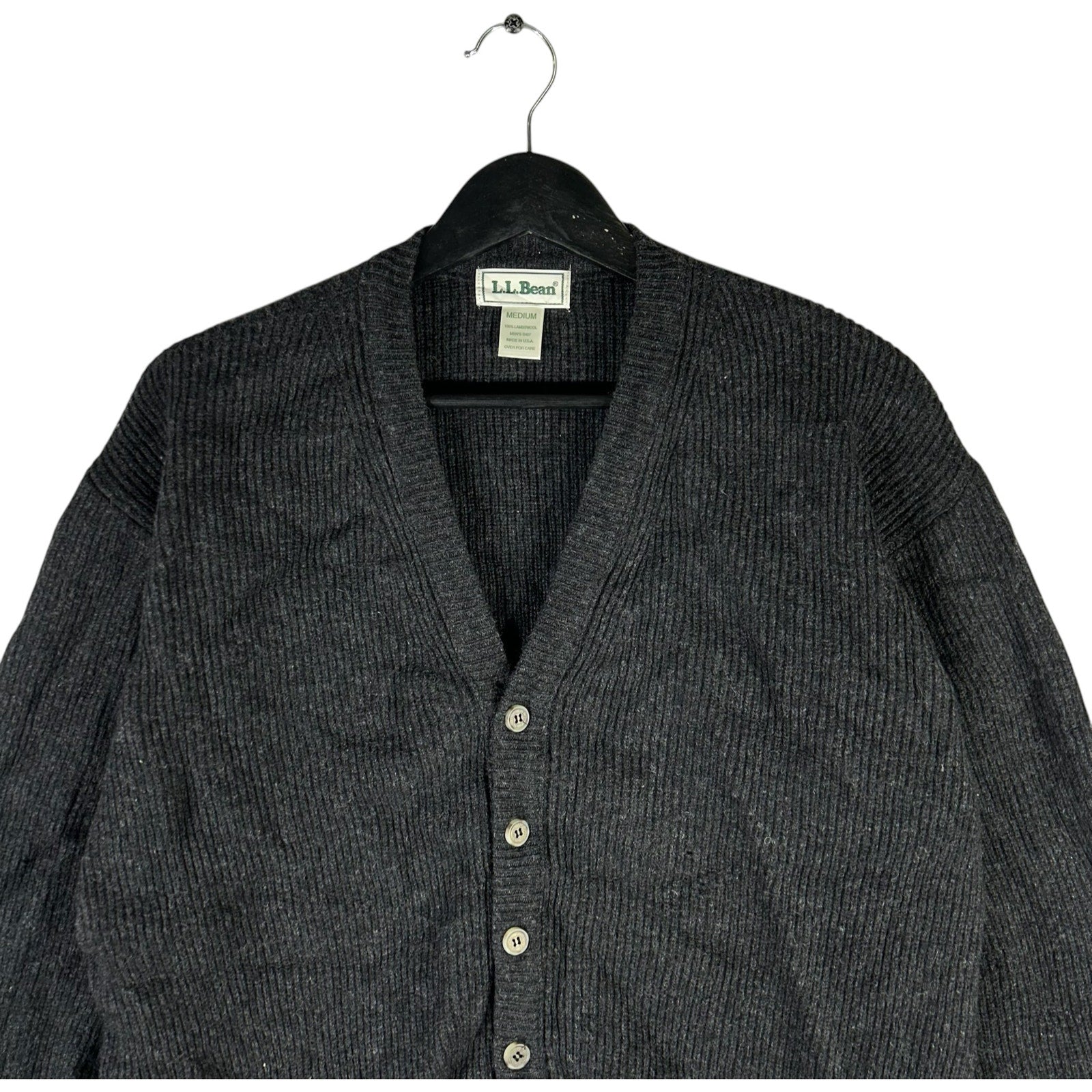 Collection of L.L.Bean Cardigan Sweater in a gallery layout
