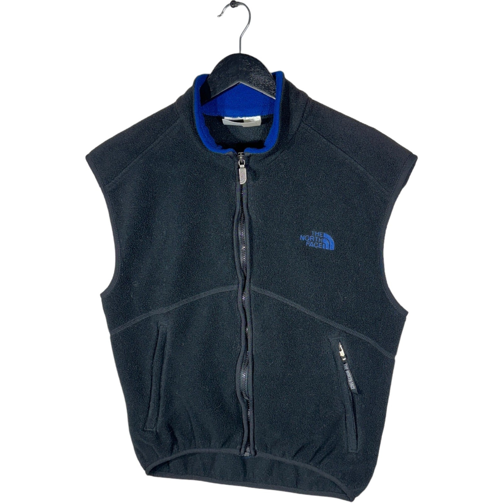 Collection of The North Face Full Zip Fleece Vest in a gallery layout