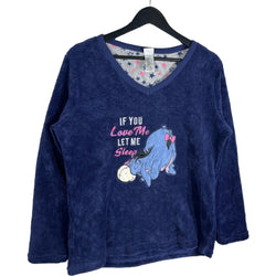 Collection of Disney Eeyroe V-Neck Fleece Sweatshirt in a gallery layout