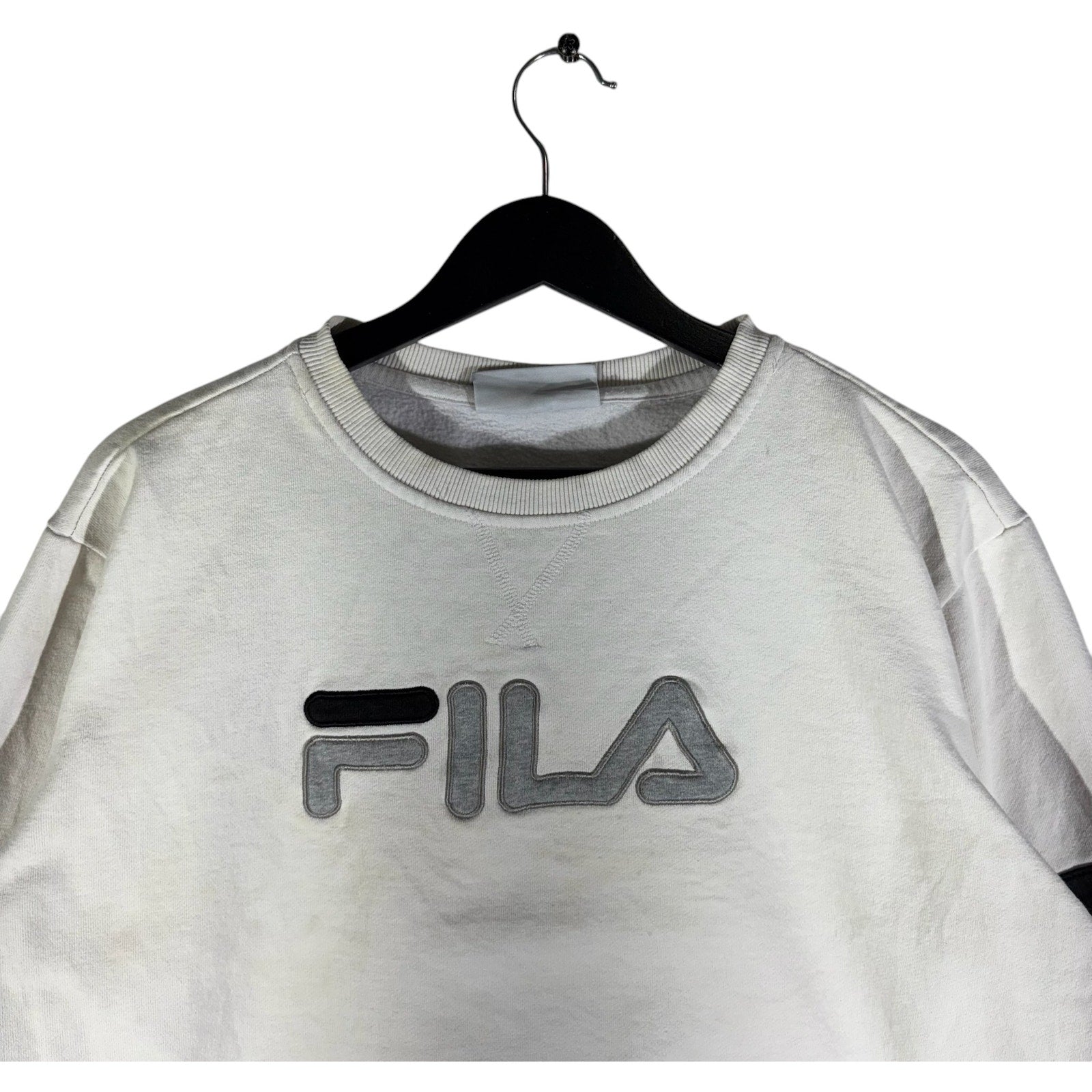 Collection of Fila Chest Spellout Crewneck in a gallery layout