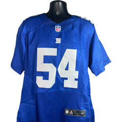 Collection of Vintage New York Giants Oliver Vernon #54 Jersey in a gallery layout