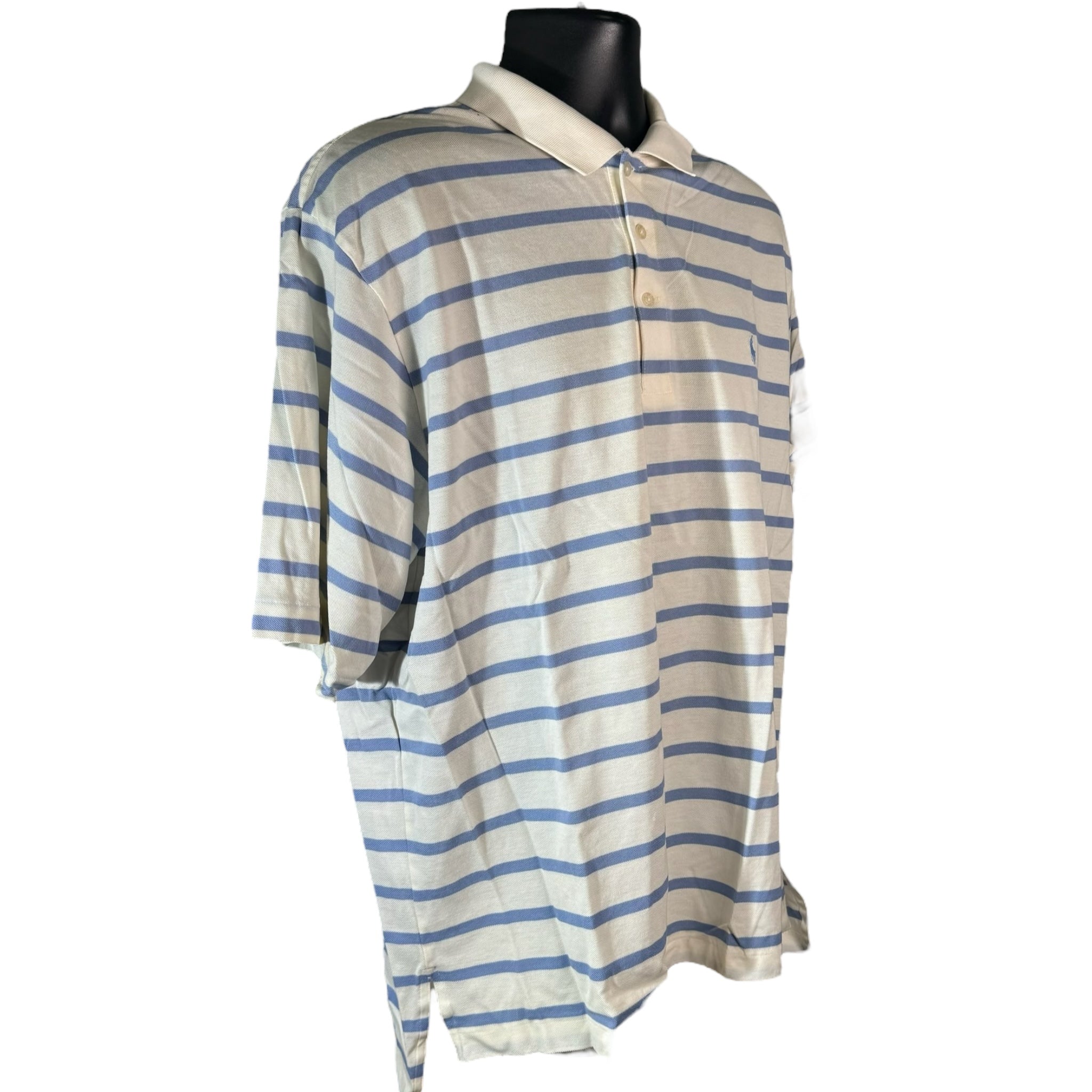 Collection of Polo Ralph Lauren Striped Short Sleeve Polo in a gallery layout