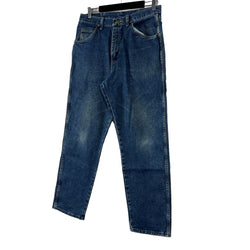 Collection of Wrangler Dark Wash Denim Jeans in a gallery layout