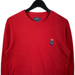 Collection of Polo Ralph Lauren Teddy Bear Thermal Long Sleeve in a gallery layout