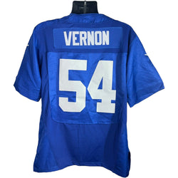 Collection of Vintage New York Giants Oliver Vernon #54 Jersey in a gallery layout