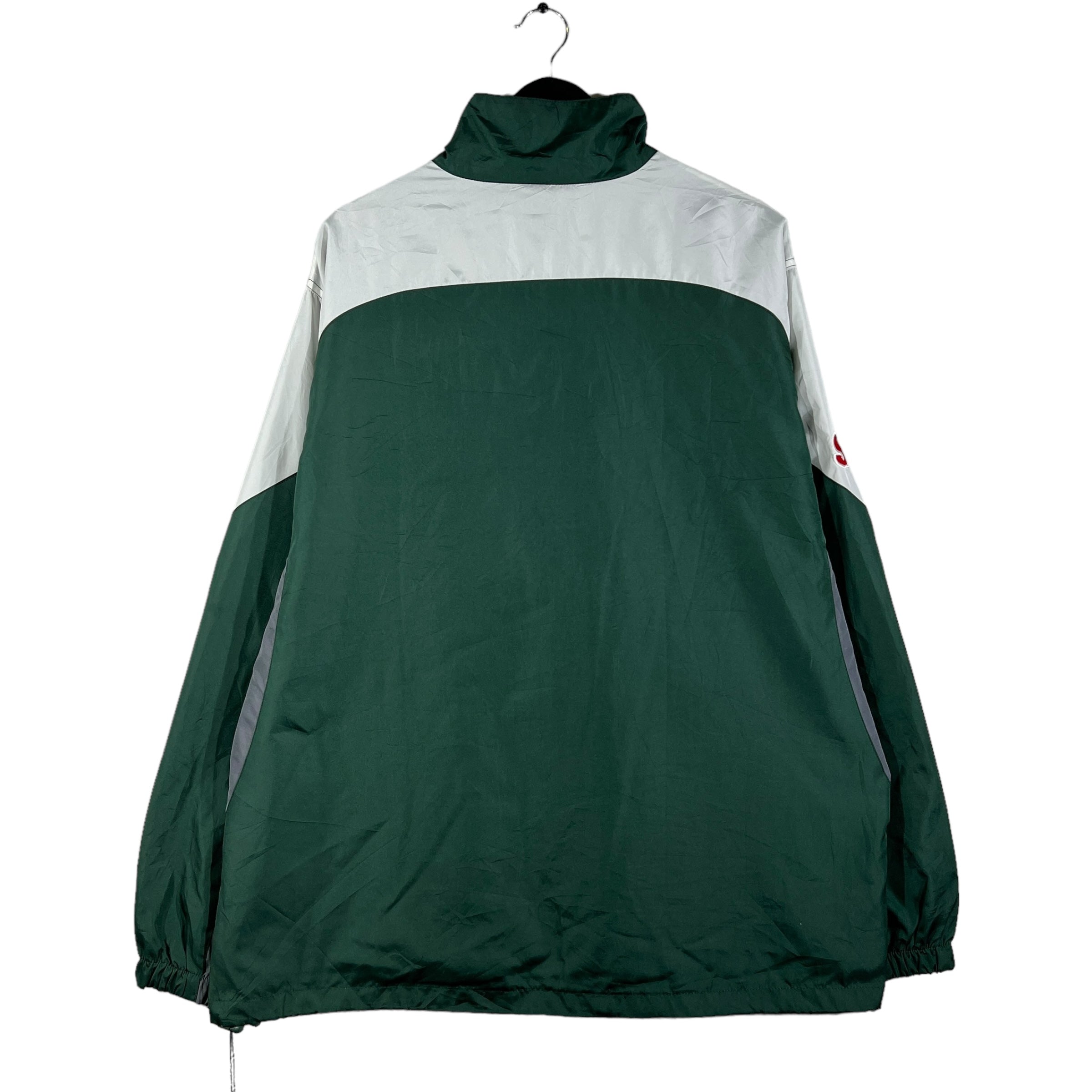 Collection of Reebok NFL Sports Illustrated Green Bay Packers Track Jacket in a gallery layout