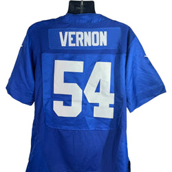 Collection of Vintage New York Giants Oliver Vernon #54 Jersey in a gallery layout