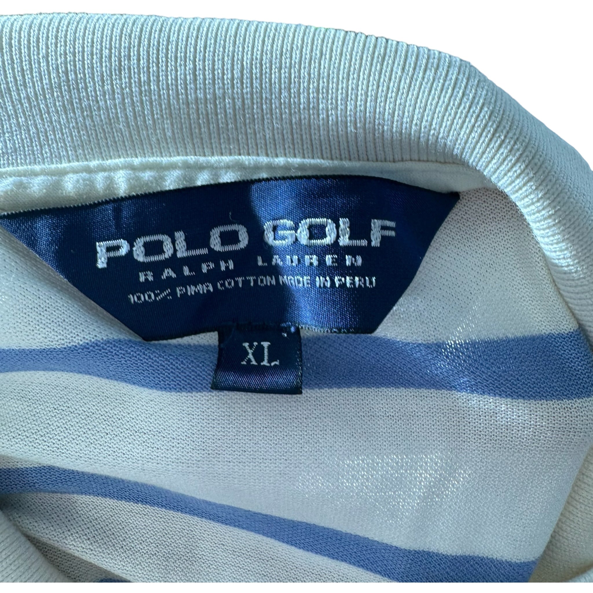 Collection of Polo Ralph Lauren Striped Short Sleeve Polo in a gallery layout