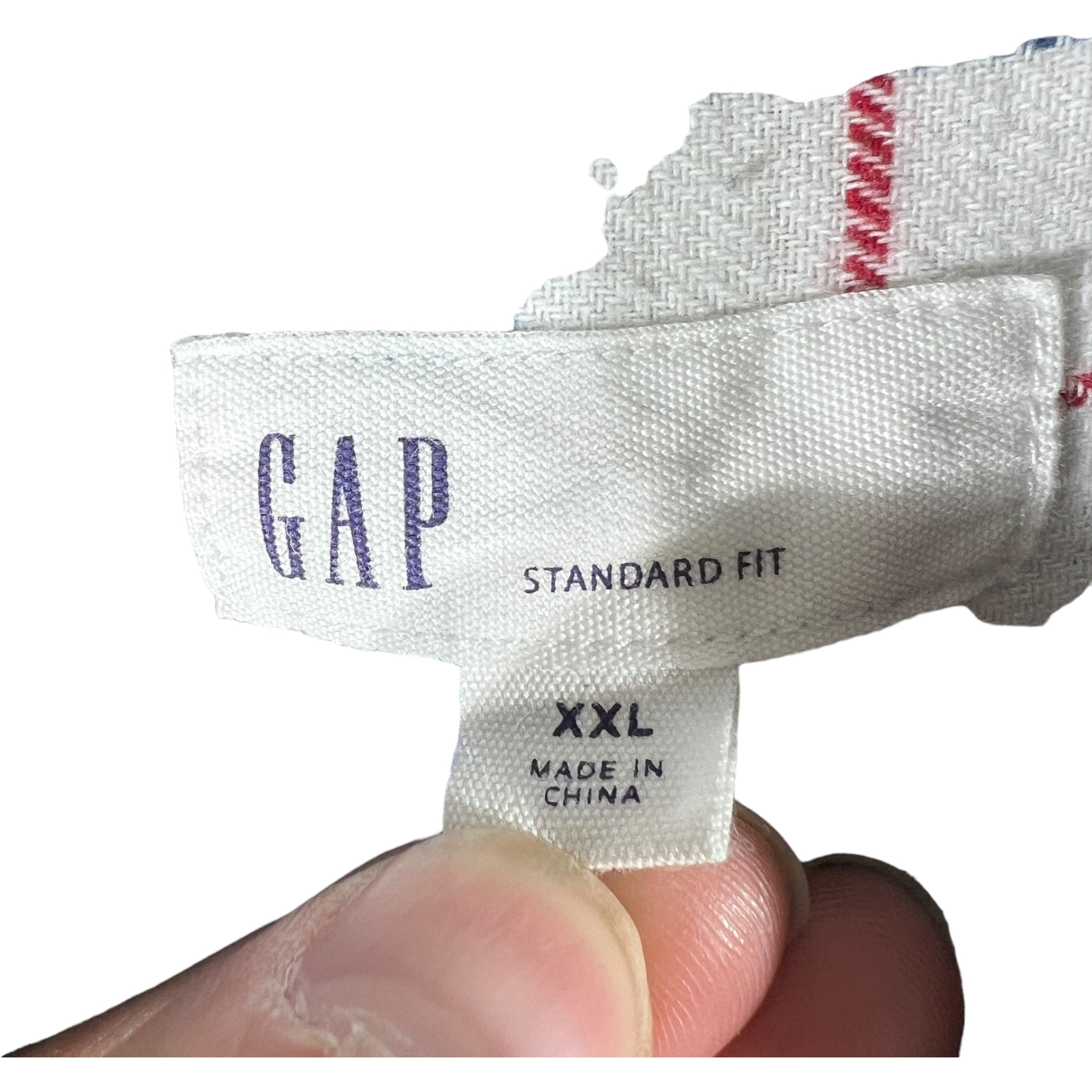 Collection of Gap Standard Fit Plaid Flannel in a gallery layout