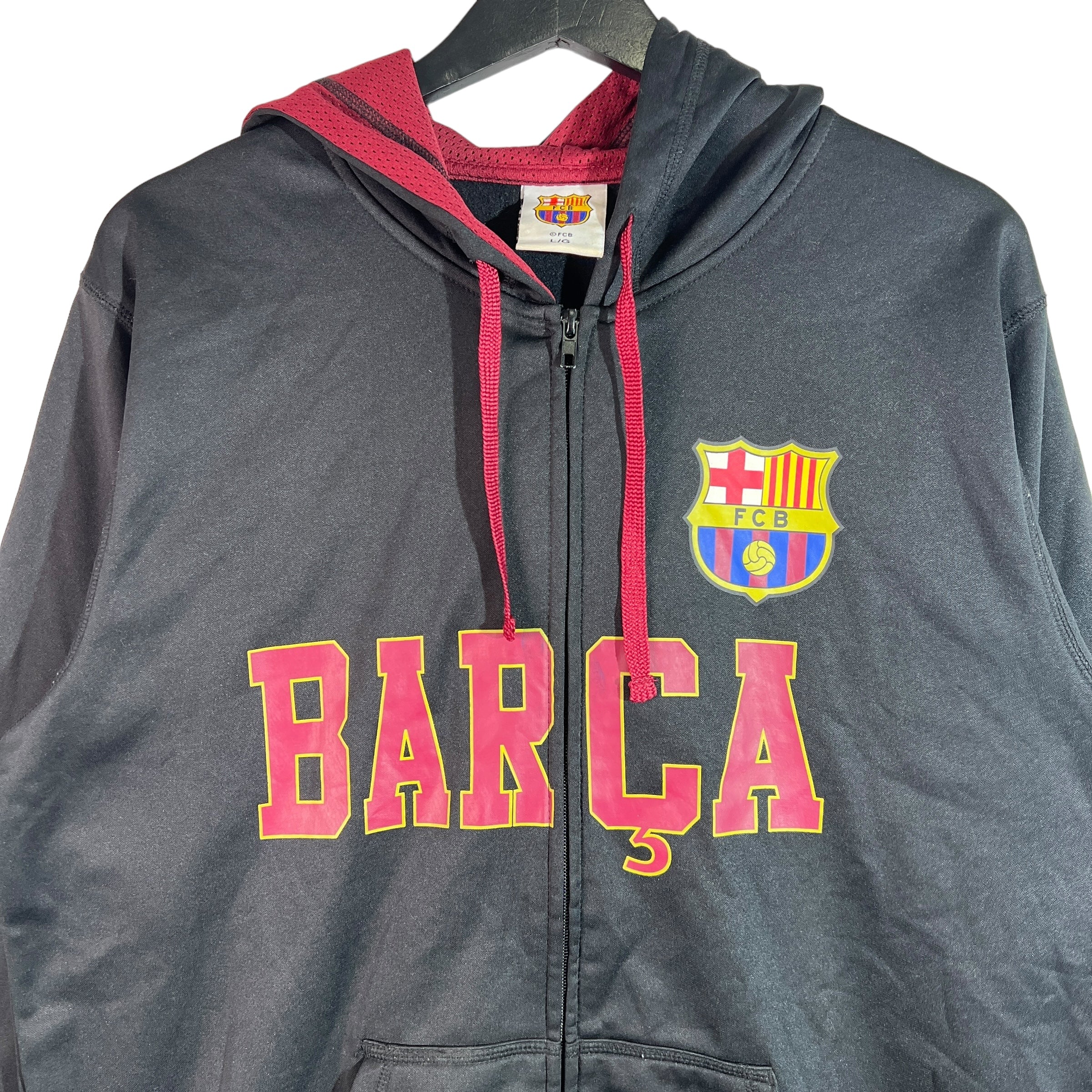 Collection of FC Barcalona Soccer Hoodie in a gallery layout