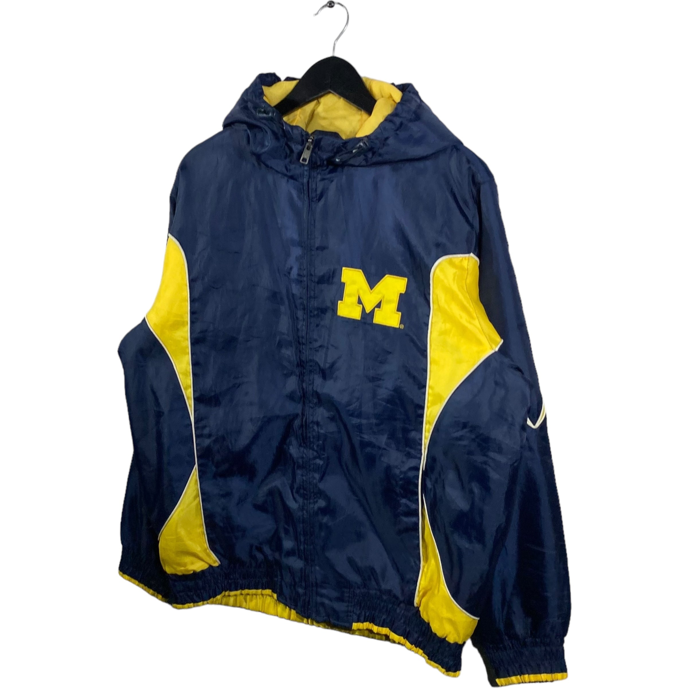 Collection of Michigan University Hoodie Full Zip Jacket in a gallery layout