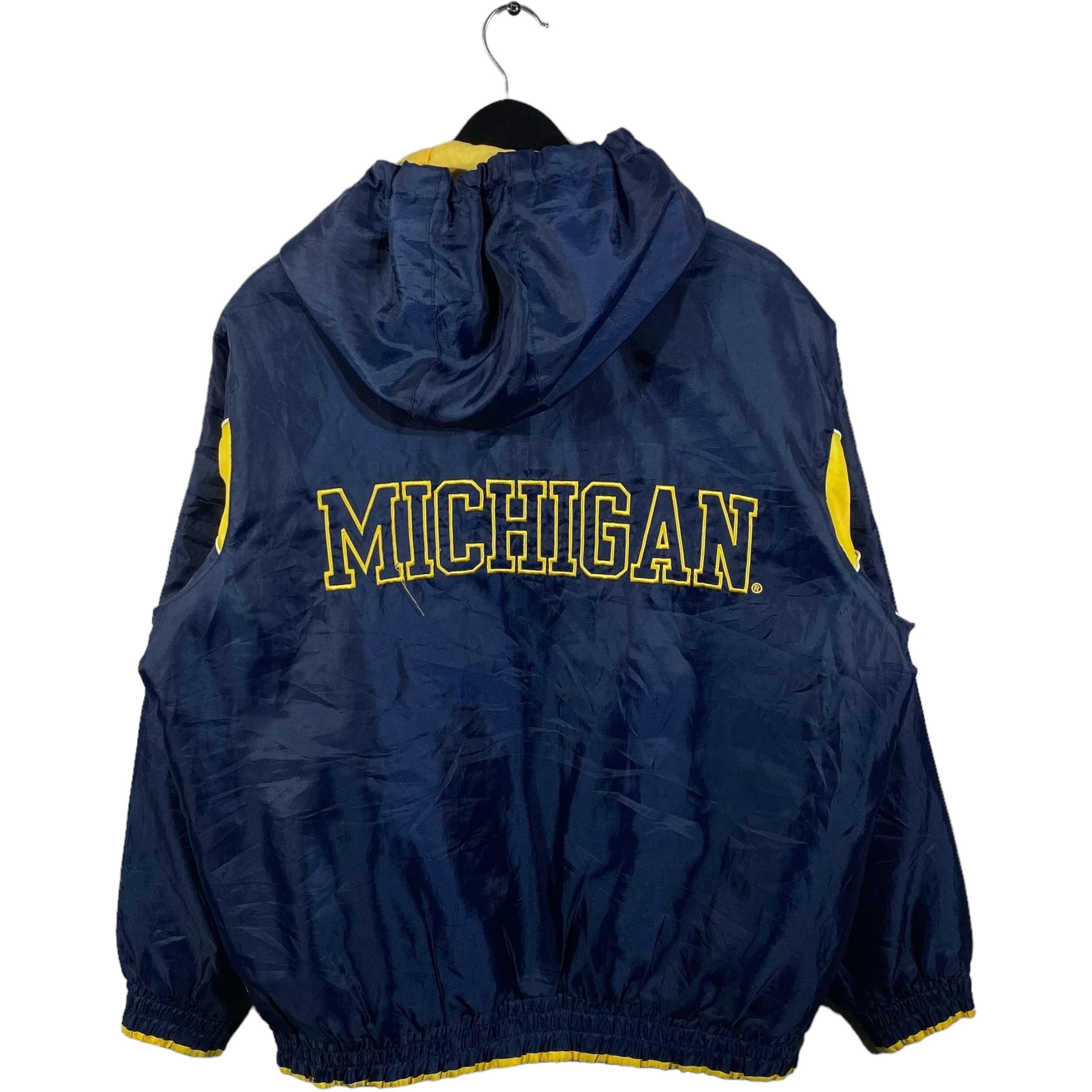Collection of Michigan University Hoodie Full Zip Jacket in a gallery layout