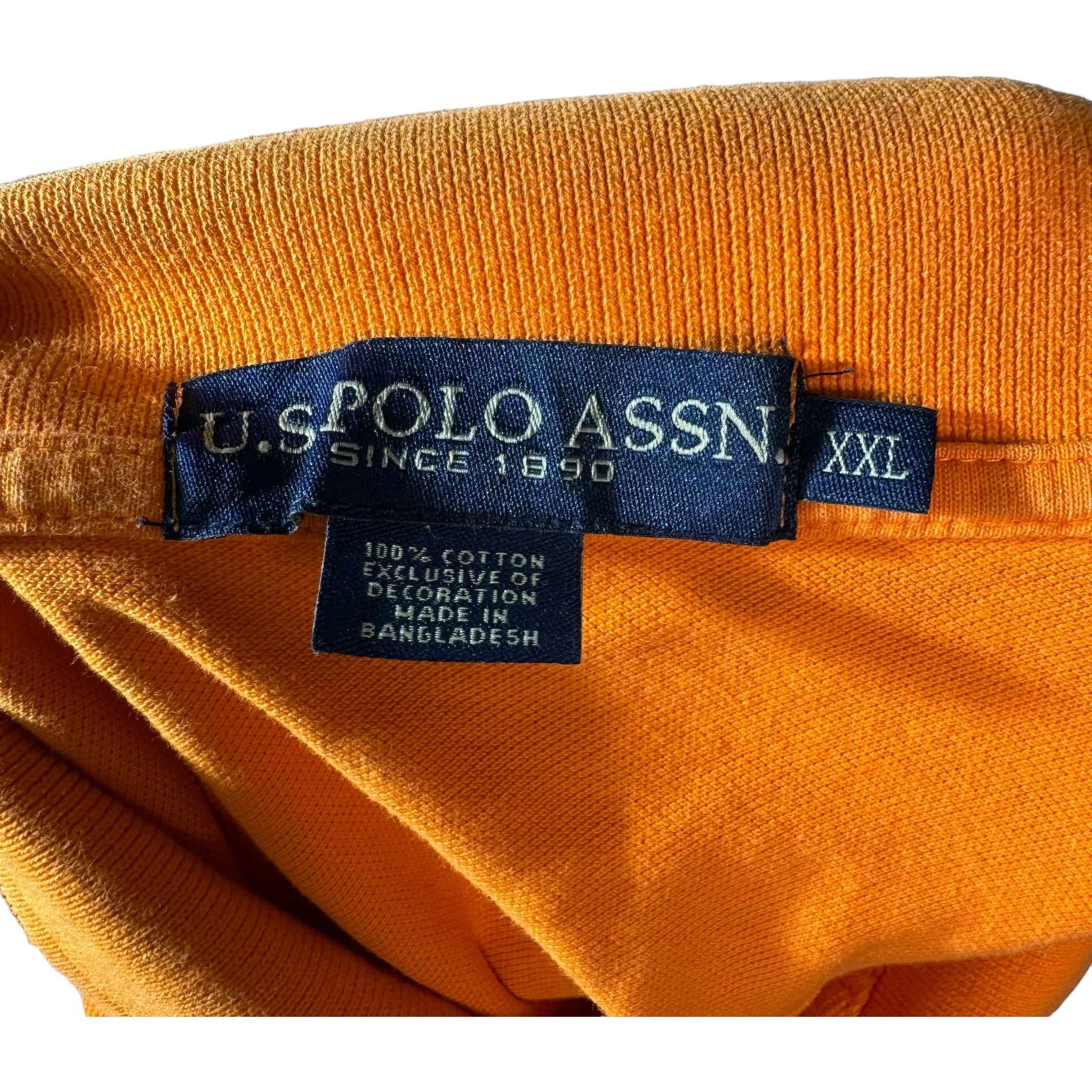 Collection of U.S Polo Assn. Stained Short Sleeve Polo in a gallery layout