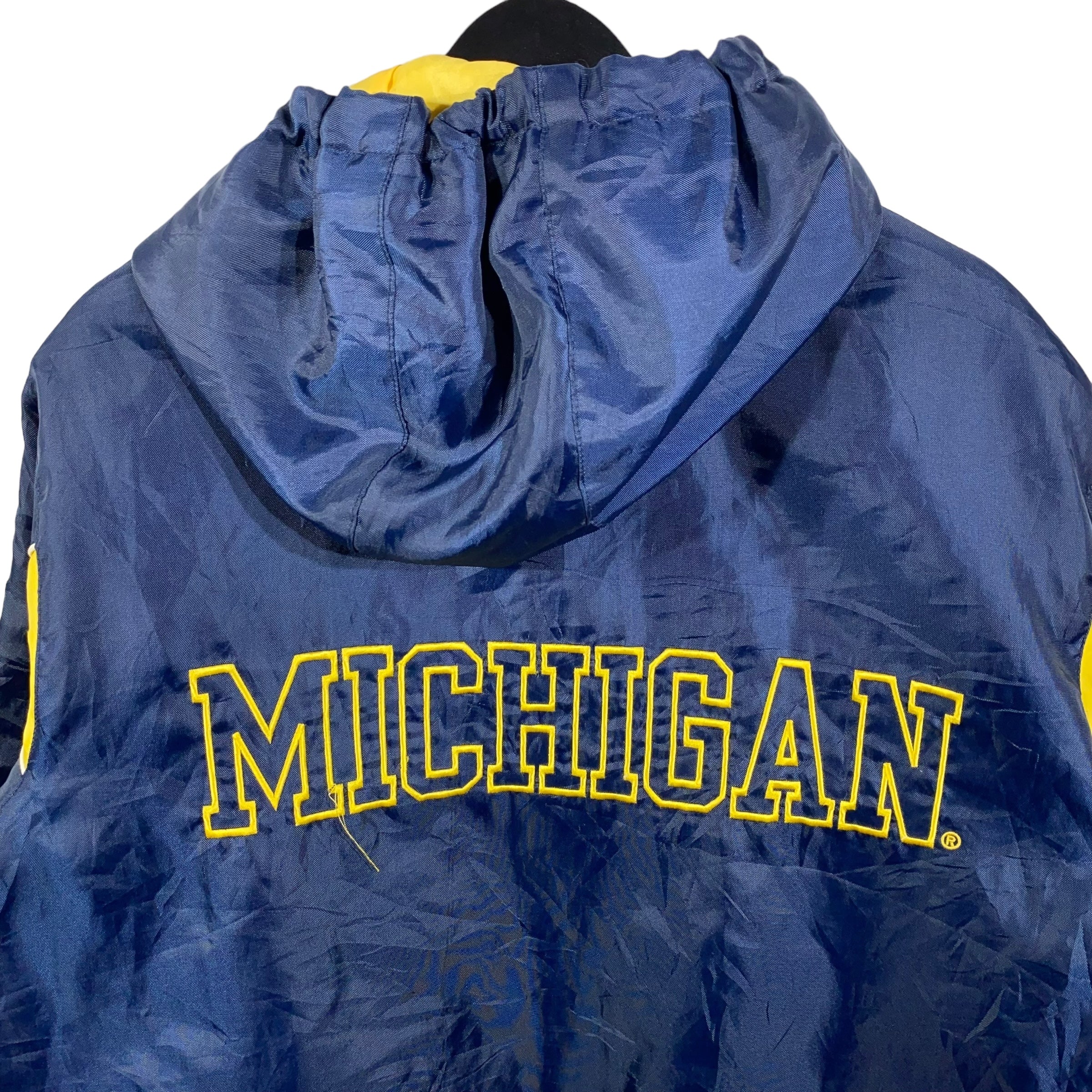 Collection of Michigan University Hoodie Full Zip Jacket in a gallery layout